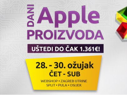 Apple Days: popusti na odabrane Apple proizvode!