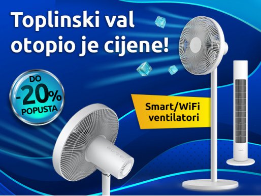 Smart ventilatori XIAOMI - Inovacija i komfor u vašem domu