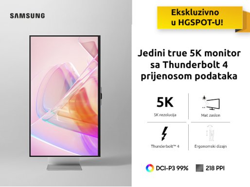 Novi Samsung ViewFinity S90PC: Vrhunski 5K Monitor s HDR i Thunderbolt 4