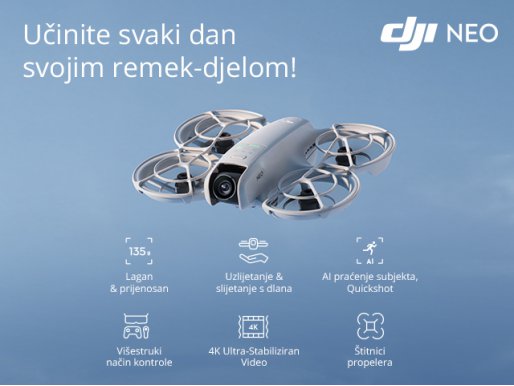  DJI Neo: Mali dron, velike mogućnosti