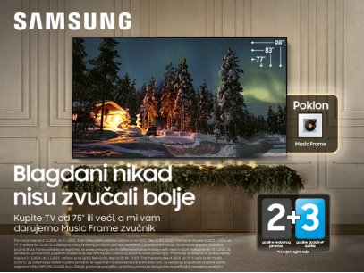 Učinite svoje blagdane još posebnijima uz Samsung!