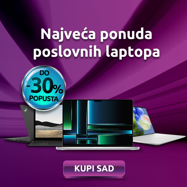 Laptopi do 30%