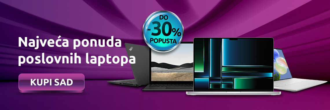 Laptopi do 30%