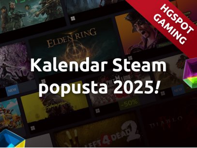 Steam otkrio puni raspored „Steam Sale“ akcija do kraja 2025.