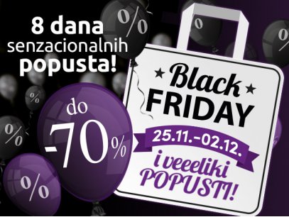 Jedini pravi Black Friday je u HGSPOT-u!