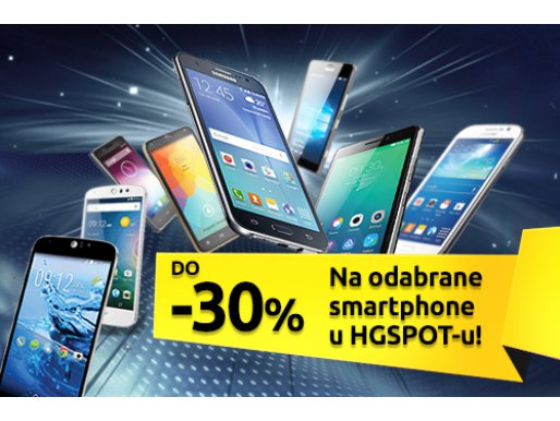 Do -30% na odabrane smartphone