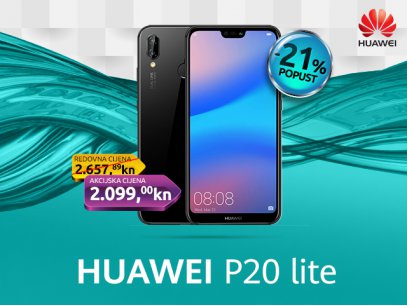 Snizili smo cijenu HUAWEI P20 Lite pametnog telefona