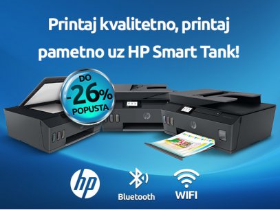 Printaj kvalitetno i pametno uz HP Smart Tank!