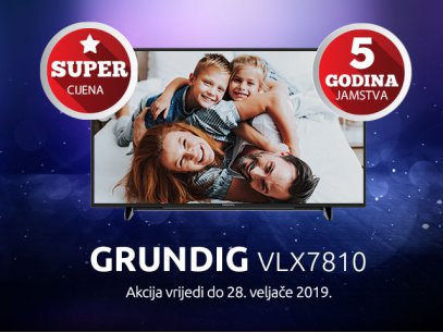 GRUNDIG produženo jamstvo na TV uređaje do 28.02.2019.