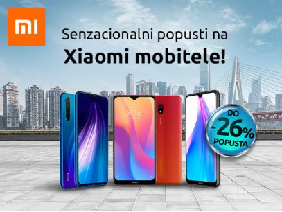 Xiaomi mobiteli su na senzacionalnim popustima!