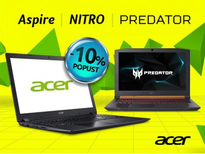 Što ima novo? Acer laptopi na popustu!