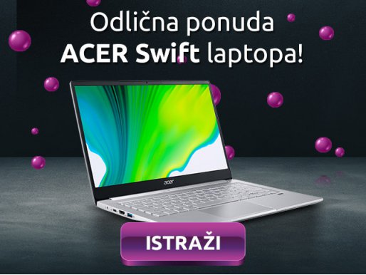 Acer Swift laptopi su na popustu!