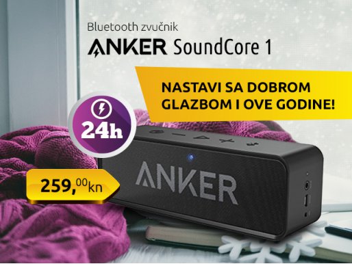 [Anker SoundCore] Bluetooth zvučnik s vrhunskim zvukom 