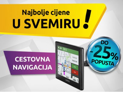 Bezbrižno putuj uz cestovnu navigaciju na popustu!