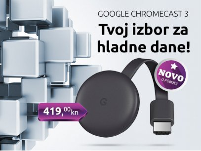 Stigao je novi Google Chromecast 3