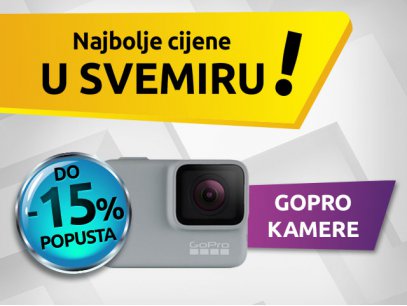 GoPro Hero kamere su na svemirskom popustu!