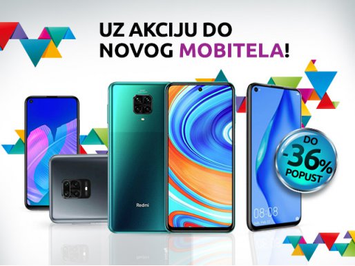 Uz akciju da novih Xiaomi i Huawei mobitela!