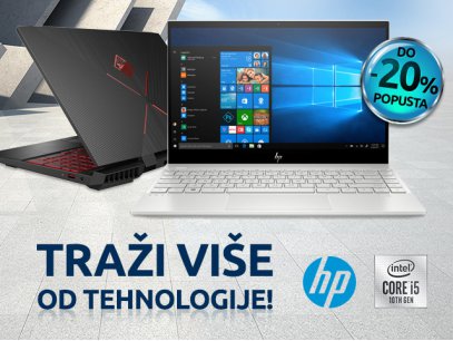 Olakšaj si posao ili školu kod kuće uz HP laptope!