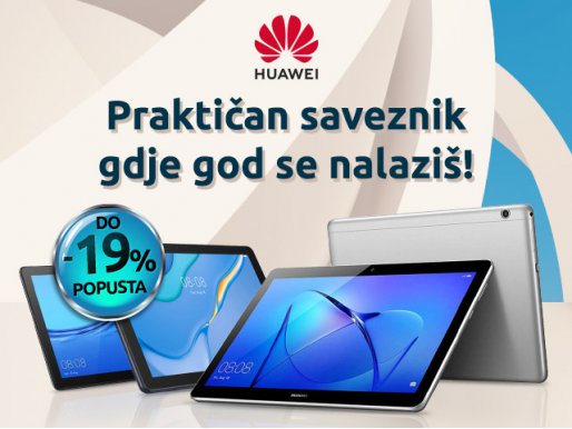 Huawei tablet - tvoj novi saveznik u svemu što Ti je važno!