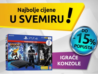 PS4 i Nintendo igraće konzole su na svemirskom popustu!