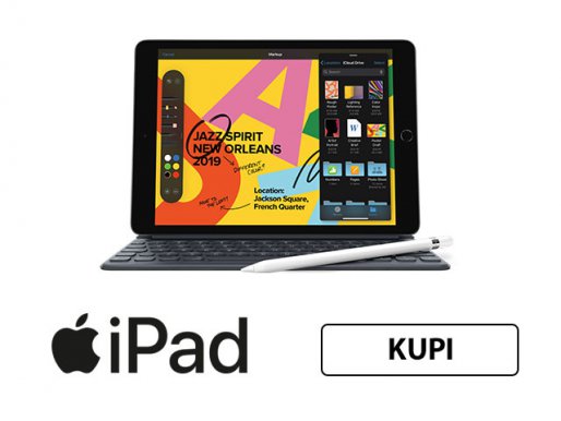 Od danas možeš kupiti novi Apple iPad 7. generacije!