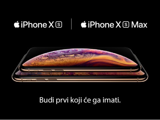 Imamo novi iPhone Xs i Xs Max!  Kupi ga! 