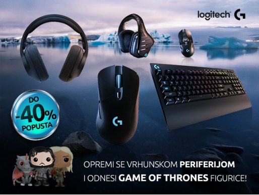 Iskoristi do 40% popusta na LOGITECH periferiju 