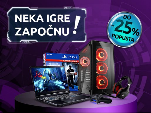 Sve za endless gaming sezonu pronađi ovdje!