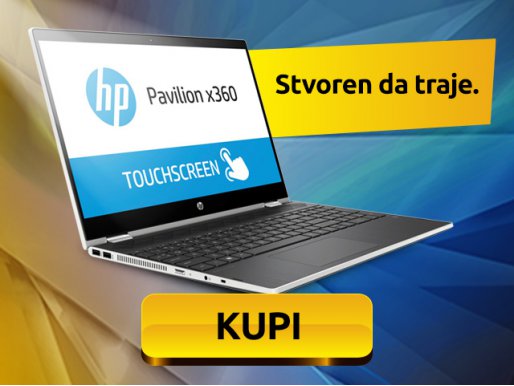 HP Pavilion X360 - Stvoren da traje