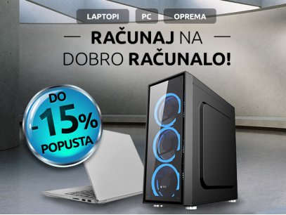 Odaberi novi laptop ili stono računalo na popustu!