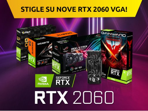 nVidia RTX2060 - Asus, Palit, Gainward i Gigabyte 