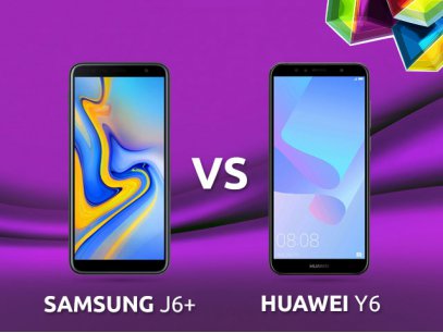 SAMSUNG J6+ vs. HUAWEI Y6