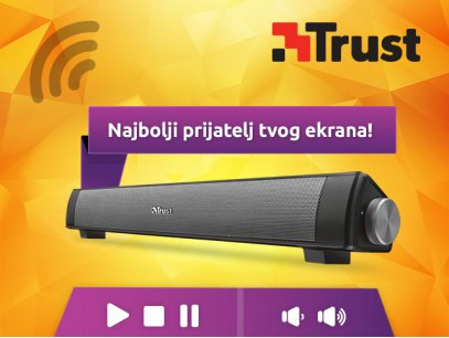 TRUST Lino Soundbar - doživi odličan zvuk 