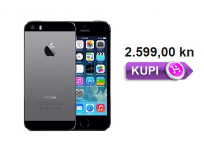 iPhone 5S za 2.599,00 kn!