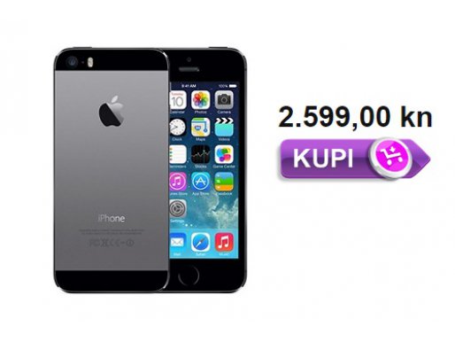 iPhone 5S za 2.599,00 kn!