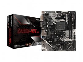  Matična ploča ASROCK B450M-HDV R4.0, socket AM4, DDR4, VGA, DVI, HDMI