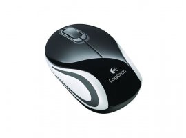  Miš LOGITECH M187 Mini, optički, bežični, USB, crni (910-002731)