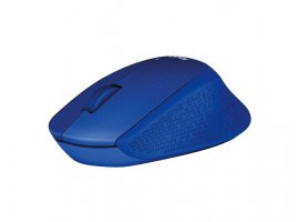  Miš LOGITECH M330 Silent Plus, bežični, USB, plavi (910-004910)