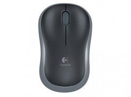  Miš LOGITECH M185, optički, bežični, USB, sivi (910-002235)