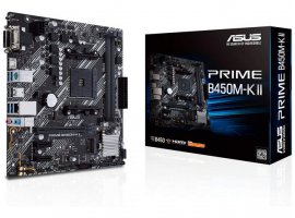  Matična ploča ASUS PRIME B450M-K II, socket AM4, DDR4, VGA, DVI, HDMI