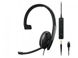  Slušalice za PC EPOS | SENNHEISER ADAPT 135T USB-C II, naglavne, mikrofon, crna