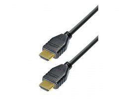  Video kabel TRANSMEDIA HDMI(m) 2.1 na HDMI(m) 2.1, 1.0m, Ultra High Speed, pozlaćeni konektori, crni