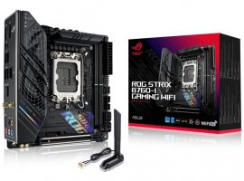  Matična ploča ASUS ROG STRIX B760-I Gaming WIFI, socket 1700, DDR5, HDMI, DP, Wi-Fi 6E, BT 5.3, mini ITX