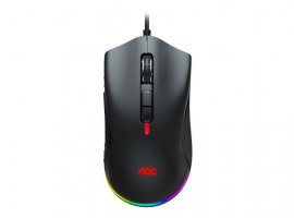  Miš AOC GM530B, gaming, žični, 16000dpi, crni