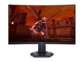  Monitor DELL S2721HGFA, 27", VA, FHD 1920x1080px, 144Hz, 1ms, G-Sync, FreeSync, HDMIx2, DP, zakrivljeni