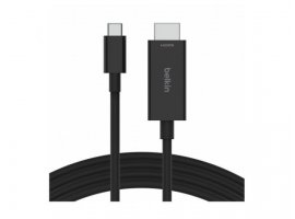  Video kabel BELKIN Connect USB-C (m) na HDMI (m) 2.1, 2m, 8K, 60Hz, crni