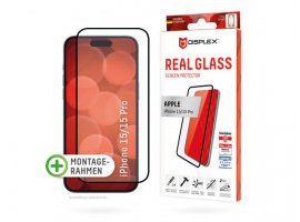  Zaštitno staklo DISPLEX Real Glass Full Cover za iPhone 15/15 Pro