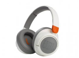  Bluetooth slušalice JBL JR 460NC, On-Ear naglavne, dječje, do 20h reprodukcije, do 85dB, bijele (JBLJR460NCWHT)