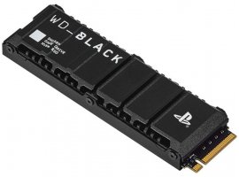  SSD disk 2 TB, WESTERN DIGITAL Black SN850P for PS5, heatsink, M.2 2280, PCIe 4.0 x4 NVMe