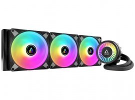  Vodeno hlađenje ARCTIC Liquid Freezer III 420 A-RGB Black, Intel 1851, 1700; AMD AM5, AM4